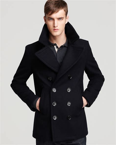 burberry womens pea coats|Burberry male coat.